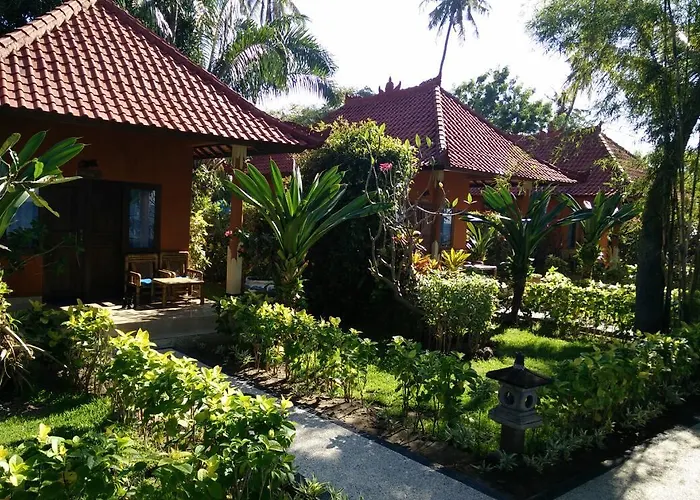 リゾート North Bali Beach Cottages ペムテラン